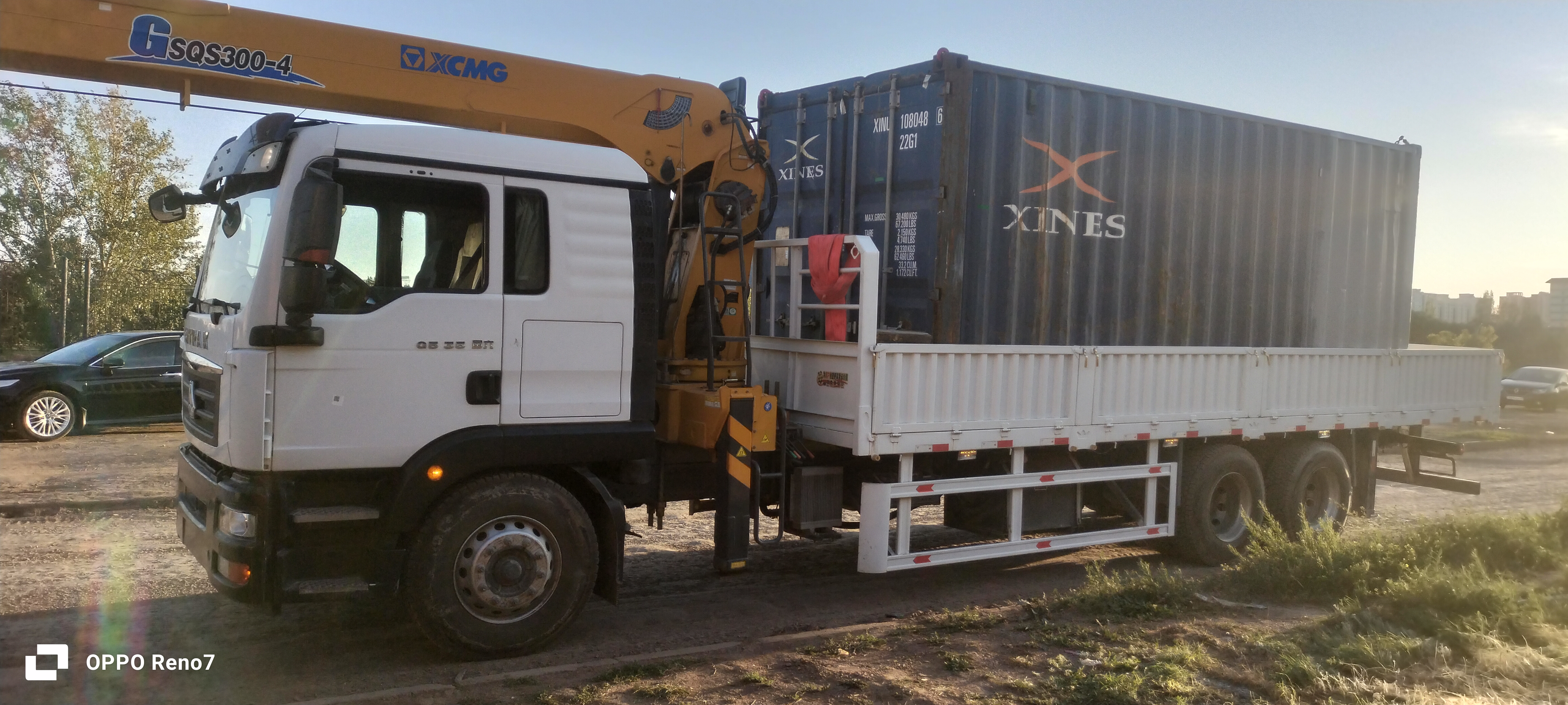 Доставка контейнера на склад